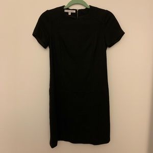 Judith & Charles Jatinn Short Sleeve Wool Dress